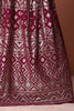 Alluring Dark Pink Sequins Georgette Event Wear Lehenga Choli