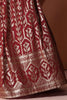 Amazing Maroon Sequins Georgette Party Wear Lehenga Choli With Dupatta