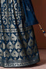 Pretty Blue Sequins Georgette Sangeet Wear Lehenga Choli With Dupatta