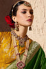 Elegant Green Zari Weaving Georgette Traditional Saree With Blouse