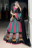Gorgeous Pink Bandhani Printed Rayon Navratri Wear Lehenga Choli