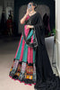 Gorgeous Pink Bandhani Printed Rayon Navratri Wear Lehenga Choli