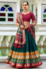 Precious Green Patola Printed Silk Traditional Lehenga Choli