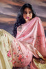 Fascinating Light Pink Digital Print Satin Function Wear Saree