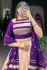 Ravishing Off-White Zari Weaving Chanderi Traditional Lehenga Choli