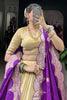 Lovable Cream Color Zari Weaving Silk Festival Wear Lehenga Choli