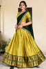 Memorable Parrot Green Zari Weaving Silk Traditional Lehenga Choli