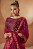 Tantalizing Magenta Sequins Velvet Bridesmaid Lehenga Choli