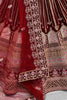 Amazing Maroon Velvet Bridal Lehenga Choli With Dupatta