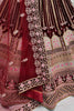 Impressive Dark Maroon Velvet Bridal Lehenga Choli With Dupatta