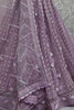 Unexpected Lavender Sequins Net Engagement Wear Lehenga Choli