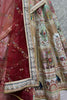 Surprising White Silk Bridal Lehenga Choli With Double Dupatta