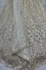 Attractive Off-White Dori Work Net Wedding Lehenga Choli With Dupatta