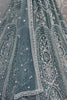 Shocking Sky-Blue Sequins Net Engagement Wear Lehenga Choli