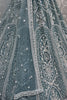 Shocking Sky-Blue Sequins Net Engagement Wear Lehenga Choli