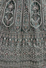 Lovely Green Sequins Velvet Bridal Lehenga Choli With Double Dupatta
