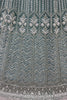 Dazzling Sky Blue Sequins Net Bridesmaid Lehenga Choli With Dupatta