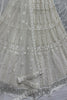 Lovely White Pearl Work Net Wedding Wear Lehenga Choli With Dupatta