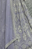 Delightful Lavender Thread Work Georgette Bridesmaid Lehenga Choli
