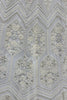 Attractive White Thread Work Net Bridesmaid Lehenga Choli With Dupatta