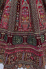 Lavish Red Thread Work Velvet Bridal Lehenga Choli With Double Dupatta
