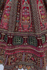 Lavish Red Thread Work Velvet Bridal Lehenga Choli With Double Dupatta