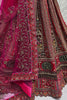 Wonderful Pink Velvet Bridal Lehenga Choli With Double Dupatta