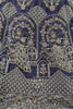 Fantastical Purple Multi-Thread Work Net Designer Lehenga Choli