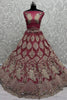 Amazing Pink Sequins Net Engagement Wear Lehenga Choli With Dupatta