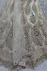 Wonderful White Thread Work Net Designer Lehenga Choli With Dupatta