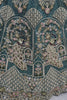Marvelous Teal Blue Dori Work Net Lehenga Choli With Dupatta