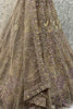 Stunning Golden Dori Work Net Designer Lehenga Choli With Dupatta
