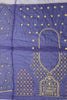 Stylish Purple Thread Embroidered Net Bridesmaid Lehenga Choli With Dupatta
