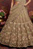 Outstanding Beige Sequins Net Reception Wear Lehenga Choli With Dupatta