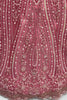 Attractive Pink Diamond Work Net Engagement Wear Lehenga Choli With Dupatta