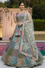 Precious Multi-Color Embroidered Net Wedding Wear Lehenga Choli