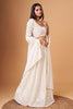 Beautiful Off-White Sequins Georgette Bridesmaid Lehenga Choli