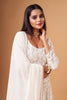 Beautiful Off-White Sequins Georgette Bridesmaid Lehenga Choli