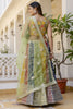 Amazing Multi-Color Sequins Georgette Wedding Lehenga Choli With Dupatta