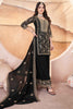 Amazing Black Embroidered Georgette Designer Palazzo Suit With Dupatta