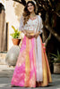 Multi-Color Leheriya Printed Art Silk Sangeet Wear Lehenga Choli