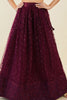 Purple Sequins Net Cocktail Party Wear Lehenga Choli With Dupatta