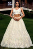 Impressive Off-White Sequins Net Designer Lehenga Choli With Dupatta