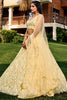 Adorable Yellow Sequins Net Haldi Wear Lehenga Choli With Dupatta