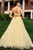 Adorable Yellow Sequins Net Haldi Wear Lehenga Choli With Dupatta