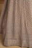 Awesome Grey Sequins Georgette Event Wear Lehenga Choli With Dupatta