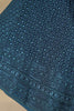 Lovely Teal Blue Thread Work Georgette Engagement Wear Lehenga Choli