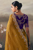 Beautiful Yellow Stone Work Silk Haldi Wear Saree With Blouse