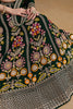 Incredible Green Sequins Georgette Mehendi Wear Lehenga Choli