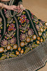 Incredible Green Sequins Georgette Mehendi Wear Lehenga Choli